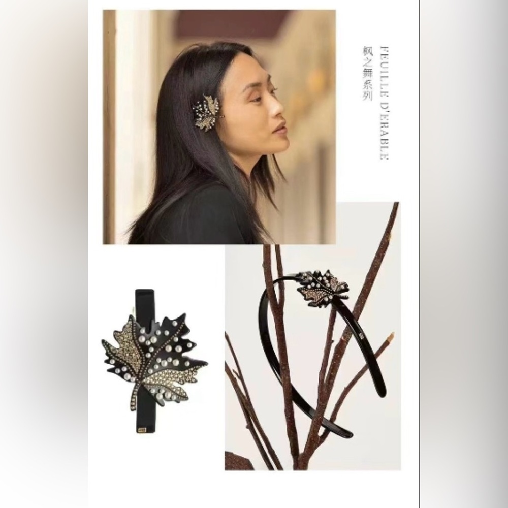 ALEXANDRE DE PARIS 

feuille d’erable

Hair Accessory